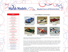 Tablet Screenshot of marshmodels.com